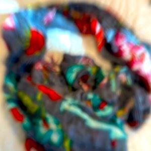 Floral scarf